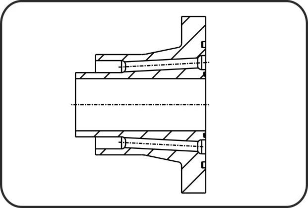 Poly-Flo Stub prirubnica, protočna+žleb za O-prsten, uključuje EPDM O-prstenove, mašinska obrada, istovremeno + kaskadno zavarivanje, PE 100-RC crna – kod 194.2