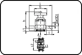 Membranski ventil, ručno upravljanje, EPDM/PTFE membrana, Čeono + IR zavarivanje, ECTFE prirodna – kod 342.1