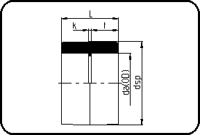 Mufa, brizganje, mufno zavarivanje, PE 100-RC crna – kod 053
