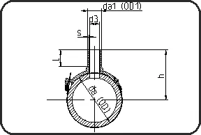 Spigot sedlo, MOP voda 16bar/gas 10bar, W/P-TW, brizganje, elektrofuzija, PE 100-RC crna – kod 288 (var. 005)