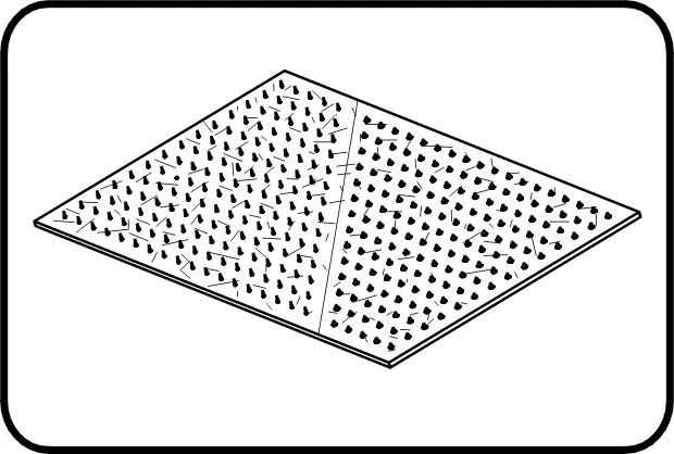 Folija MSB/MST+, microspike/microspike+ - 7m, kalandrisano, Zavarivanje vrućim klinom, LLDPE crna – kod 547