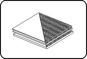 Ploča ojačana tkaninom, poliestarska tkanina-3000X1500mm, ekstrudirana, zaštitna folija na jednoj strani, PE 100-RC crna – kod 70.610.3
