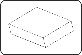 Blok, 1000x610mm, ekstrudirana, PVDF prirodna – kod 645