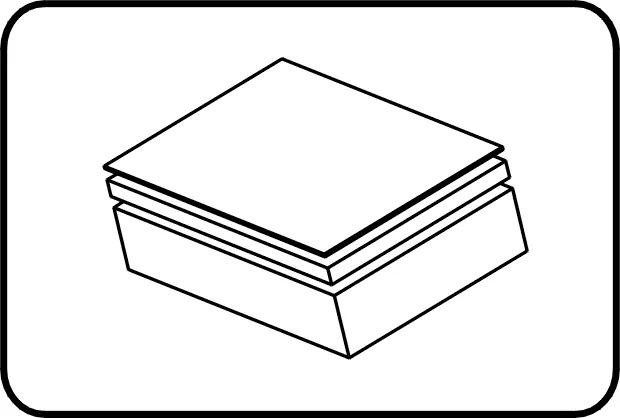 Ploča, 3000X1500mm, ekstrudirana, zaštitna folija na obe strane, PVDF-el crna – kod 600