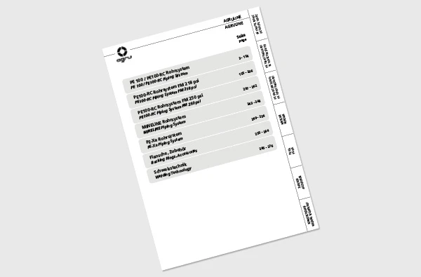AGRULINE - tehnički program isporuke