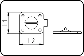 Rezervna membrana, za membranski ventil, i T-membranski ventil, pneumatski, EPDM/mPTFE – kod 88.342
