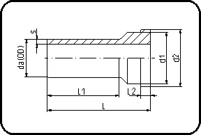 Unija završetak, rezervni deo Unija 024-A, brizganje, čeono + IR + HPF zavarivanje, PVDF UHP prirodna – kod 024.6