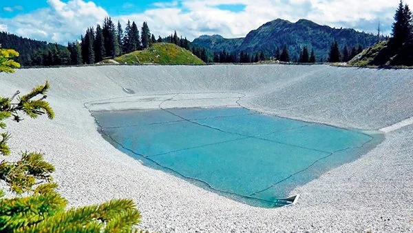 Geomembrane za rezervoar vode 'Gsteng'