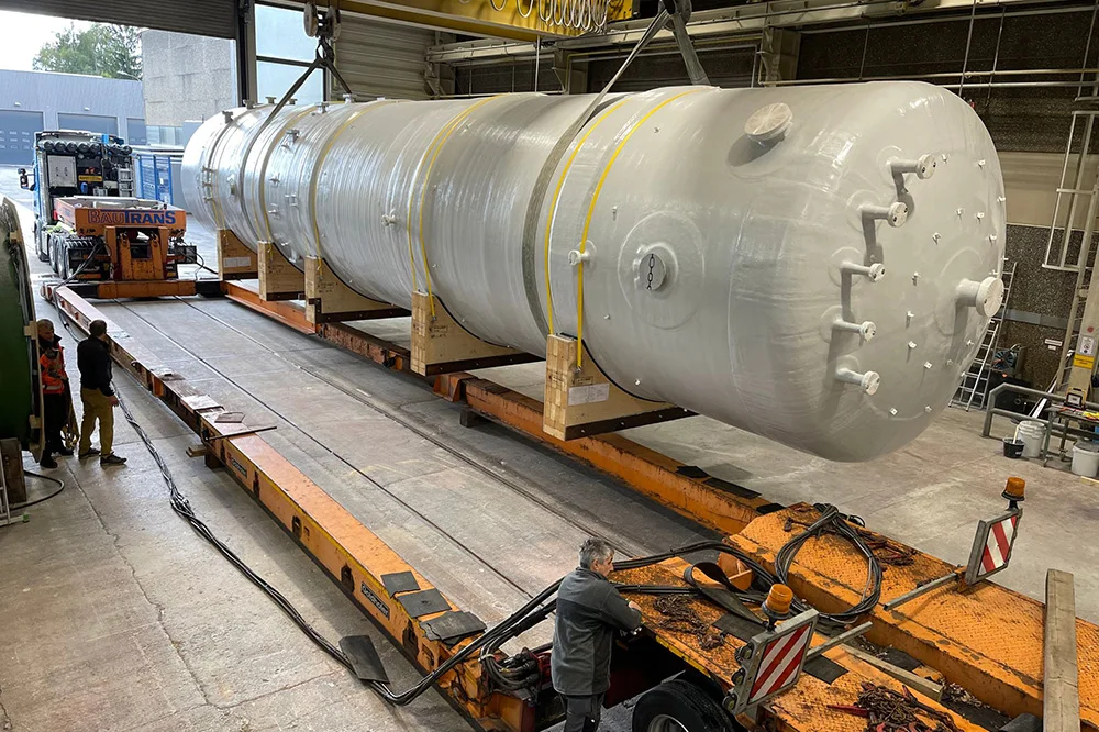 PFA GGS reaktor sa dvostrukim laminatom